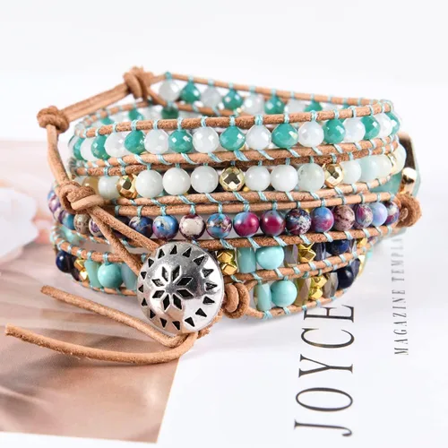 Miniatura 3 de YGLINE - Impresionante colección de pulseras de cuero hechas a mano