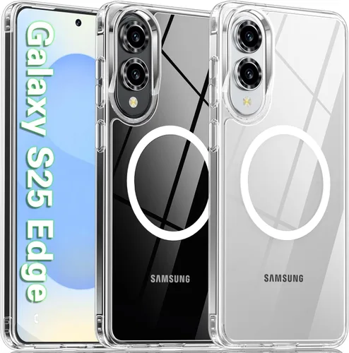 Miniatura 54 de Oterkin Funda magnética para Samsung Galaxy S24 Ultra mate, funda para teléfono S24 Ultra compatible con MagSafe, esmerilada, translúcida, a prueba