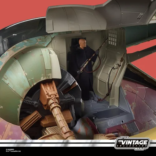 Miniatura 7 de STAR WARS The Vintage Collection - Vehículo de juguete de Boba Fett, Starship de 9,5 cm, de El libro de Boba Fett, juguetes para niños a partir de 4