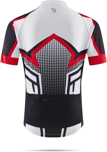 Miniatura 2 de BALEAF Men's Cycling Jersey Short Sleeve Bike Shirts 4 Pockets Road Biking Tops Full Zip Clothing MTB Breathable UPF 50+