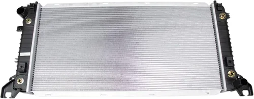 Miniatura 31 de TRQ Radiador de 1 fila de núcleo de aluminio de 26.5 pulgadas de ancho de núcleo compatible con Chevrolet Captiva Sport 2012-2015 Saturn Vue