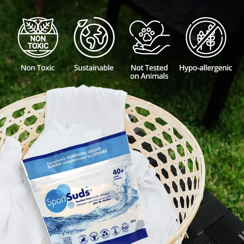 Miniatura 7 de Sport Suds - Detergente para ropa, bolsa con cierre de 500 g, para más de 40 lavados, SPO500, 1