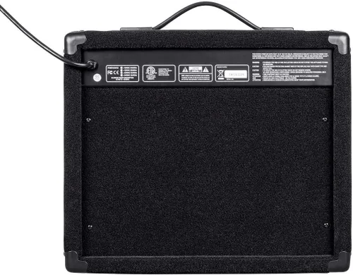 Miniatura 4 de Monoprice Amplificador combinado de graves 1x8 de 20 vatios, ecualizador de 3 bandas, salida de auriculares