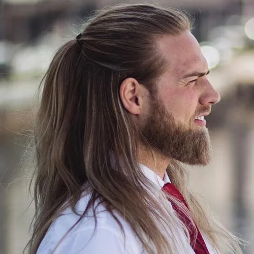 Miniatura 13 de Voloria Sistema de reemplazo de cabello tipo tupé de 12 pulgadas de largo para hombre, encaje suizo frontal, línea capilar natural, pelo de piel