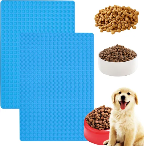Sidosir 2 moldes redondos de silicona de 468 cavidades para gotas de chocolate, molde para hornear golosinas para perros, moldes de caramelo de Mini