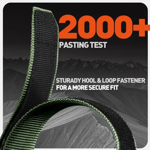 Miniatura 3 de LYSANDRA Compatible con SUUNTO 9/9 Baro/9 Titanium Watch Band, correa deportiva de nailon de 0.945 in con diseño tejido para SUUNTO Spartan