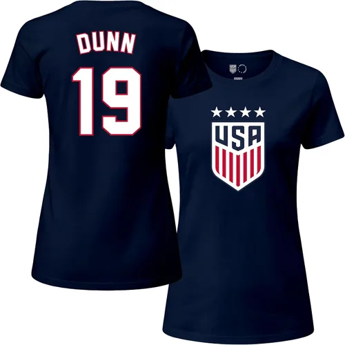 Miniatura 16 de Icon Sports Camiseta de algodón con licencia oficial del equipo nacional de fútbol femenino de EE. UU. - Mujeres - 67WCT