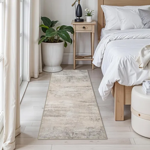 Miniatura 39 de Alfombra lavable para pasillo de 3 x 12 pulgadas, alfombras abstractas modernas con parte trasera antideslizante, alfombra ultra suave para cocina