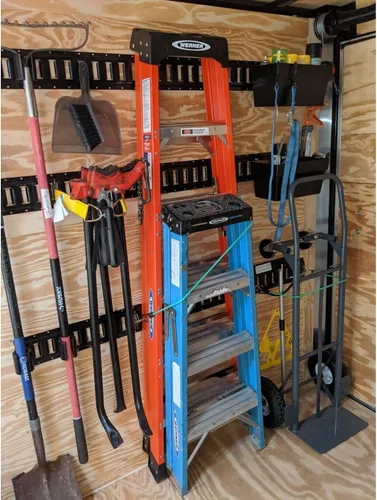Miniatura 4 de DC Cargo Mall Kit de correas de trinquete y accesorios de riel E (12 piezas) - Correas resistentes de 15 pies, juntas tóricas E-Track de 1,000