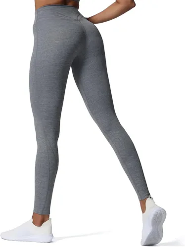 Miniatura 11 de Aoxjox Leggings de entrenamiento de cintura alta para mujer, pantalones de yoga Trinity, 26.5 pulgadas Negro