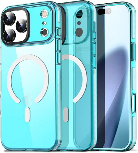 Miniatura 279 de AICase Funda protectora para iPhone 16 compatible con iPhone 16, delgada, ligera, transparente [no amarillenta] Diseño vibrante