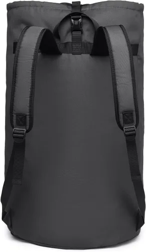 Miniatura 6 de mochila para colada, bolsas de lavandería extra grandes y resistentes, mochila para colada para estudiantes universitarios, cierre de cordón, Bolsa