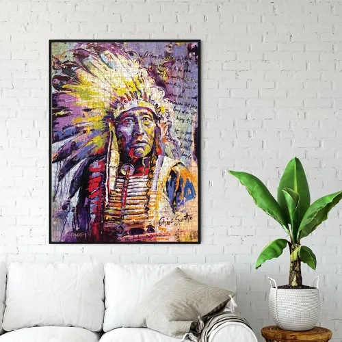 Miniatura 3 de Anatolian Puzzle - Chief Seattle, rompecabezas de 1000 piezas, #1104