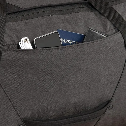Miniatura 4 de High Sierra Bolsa de lona con ruedas Forester, Jaspeado Negro , Forester - Bolsa de lona con ruedas (28 pulgadas)