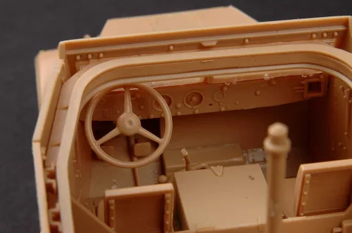 Miniatura 9 de Hobby Boss Kit de construcción de modelo de vehículo temprano de coche Scout blanco M3A1 (HY82451)