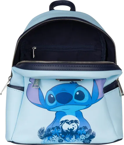 Miniatura 6 de Loungefly Mini mochila Disney Stitch, Azul, Mochila