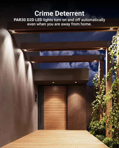 Miniatura 6 de Sunco - Paquete de 4 bombillas LED PAR30 del anochecer al amanecer, 850 lúmenes, 11 W, 4000 K blanco frío, no regulable, E26, bombilla de inundación
