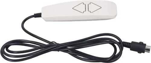 Miniatura 5 de Fafeicy Sillas elevadoras a distancia universal con 2 botones para arriba y abajo, control manual, enchufe redondo de 5 pines para silla elevadora