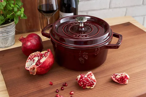 Miniatura 4 de STAUB 40509-357-0 Olla Cocotte redonda 24cm granada roja Granadina