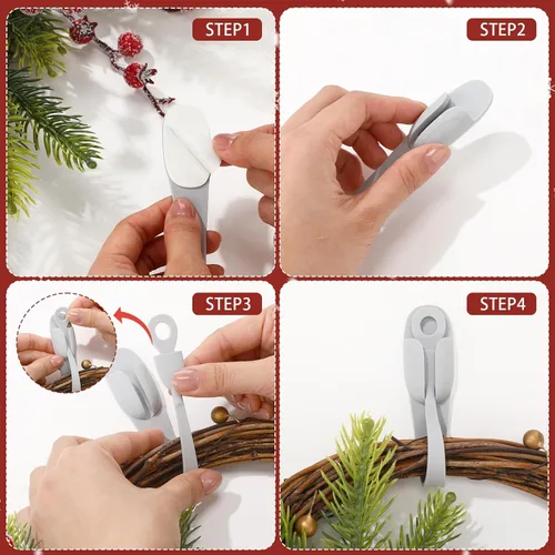 Miniatura 4 de Organizador de cables para electrodomésticos, organizador de silicona autoadhesivo para cocina, freidora de aire, tostadora, accesorios de Gris
