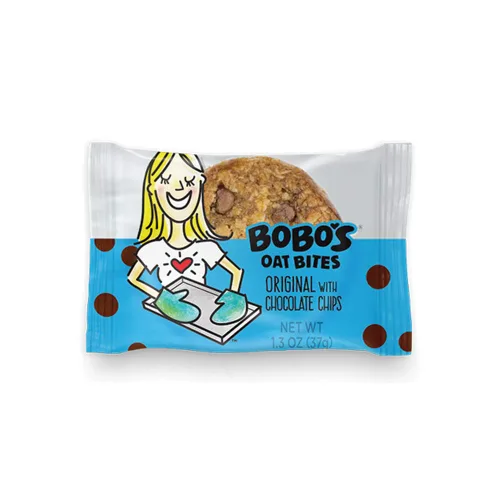 Miniatura 3 de Bobo's Oat Bites, Original con chispas de chocolate, 1.3 onzas (caja de 5 unidades)