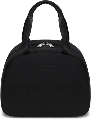 Miniatura 11 de abshoo Bolsa de almuerzo reutilizable para mujeres y niñas, bolsa de almuerzo aislada para la escuela, trabajo, picnic, viajes (azul claro)