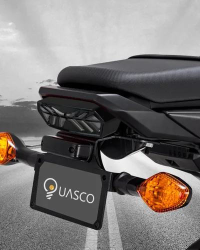 Miniatura 5 de Luz de Freno Trasera LED Integrada con Señales de Giro Traseras Secuenciales, Ensamble de Luz Trasera para Motocicleta Compatible con Honda Grom