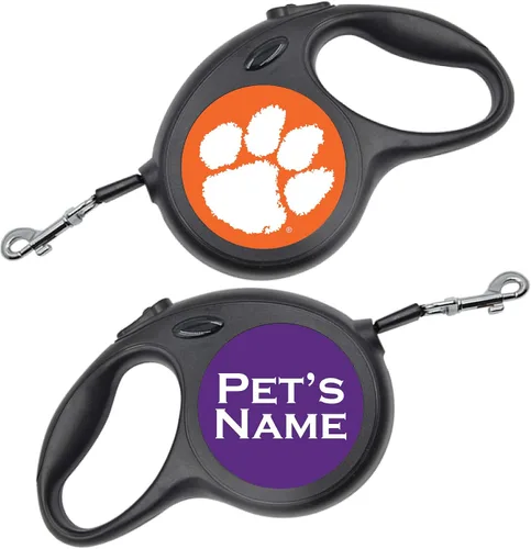 Miniatura 2 de Correa retráctil para pasear perros con licencia de la NCAA, personalizada para tu mascota (Texas A&M Aggies)