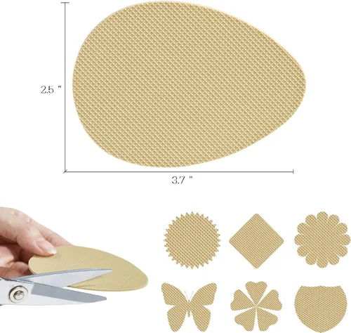 Miniatura 31 de Protector de suela de zapatos para tacones, empuñaduras de zapatos en la parte inferior de los zapatos, agarre antideslizante para zapatos