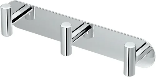 Miniatura 4 de Gatco 1292B Latitude II - Gancho triple para bata de baño con 3 ganchos, gancho montado en la pared para toallas y batas de baño, 11 pulgadas