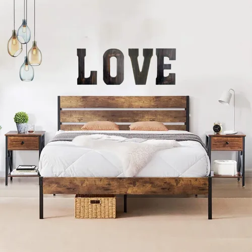 Miniatura 7 de ABELOTS Arte de pared con letras grandes para sala de estar, baño, dormitorio y decoración del hogar, letras rústicas de granja para apellidos