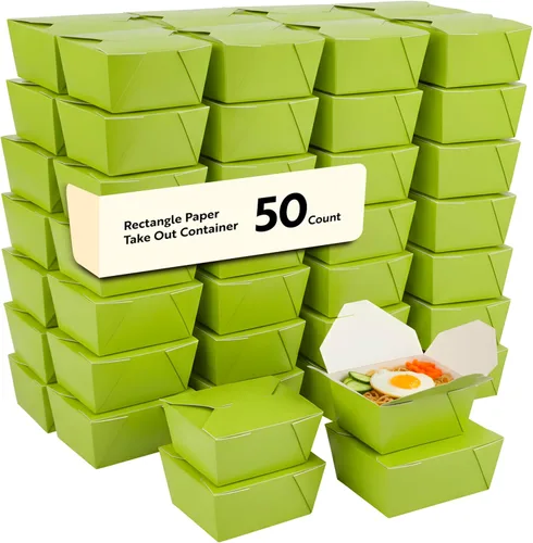 Miniatura 39 de Restaurantware Contenedor desechable para llevar, 30 oz / #1, negro