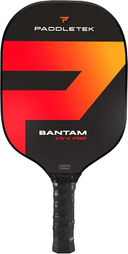 Miniatura 9 de Paddletek Bantam EX-L Pro - Paleta de pickleball profesional con núcleo de panal, superficie de policarbonato texturizado de terciopelo, núcleo