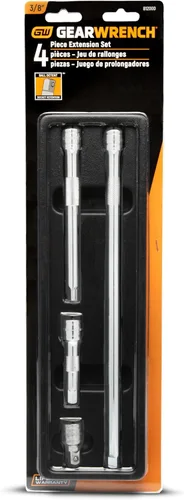 Miniatura 5 de GEARWRENCH Juego de extensiones de transmisión de 4 piezas de 3/8", 1-1/2", 3", 6" y 12" - 81200D