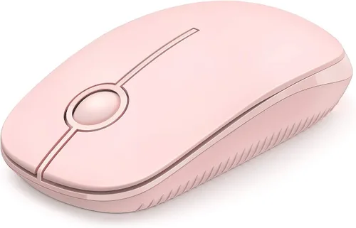 Miniatura 13 de VssoPlor Ratón Inalámbrico 2.4G, Ratón Portátil Delgado para Computadora Portátil con Receptor Nano, Ratón Óptico Silencioso para Notebook, PC