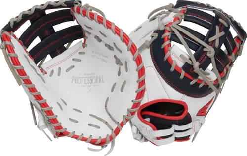 Miniatura 14 de Easton Guantes de sóftbol de lanzamiento rápido de la colección profesional Tamaños 11.5" - 13" Múltiples estilos Tela tejida dividida