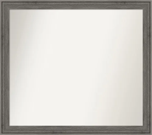 Miniatura 34 de Amanti Art Espejo personalizado, espejo de baño gris plomo a rayas, espejo de pared o espejo de tocador de baño sobre el fregadero