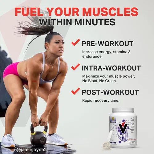 Miniatura 4 de Vitargo Polvo de carbohidratos Alimenta glucógeno muscular 2 veces más rápido 4.4 libras de uva antes del entrenamiento y después