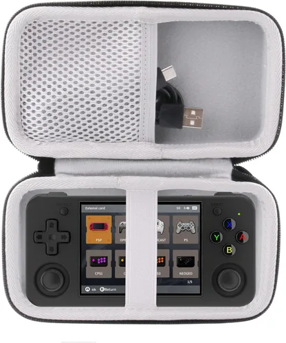 Miniatura 3 de WERJIA Estuche rígido para Retroid Pocket 4/4pro/Trimui Smart Pro/Retroid Pocket 3/3 Plus Retro Game Handheld Console Para caso RG ARC