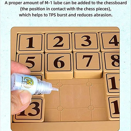 Miniatura 5 de LiangCuber QY Toys - Rompecabezas magnético Klotski de 3x3, rompecabezas de números deslizantes de ABS, juguete Tangram de inteligencia