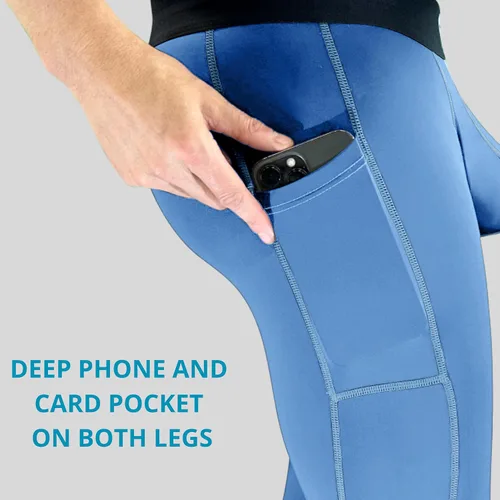 Miniatura 5 de Real Men D Pouch - Pantalones de compresión para hombre, leggings para hombre, pantalones de yoga, medias, capa base para hombres clima frío