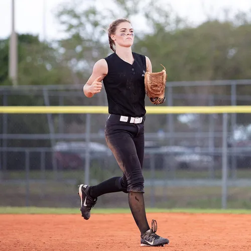 Miniatura 5 de RIP-IT Pantalones profesionales de softball elásticos de 4 vías, para mujer.