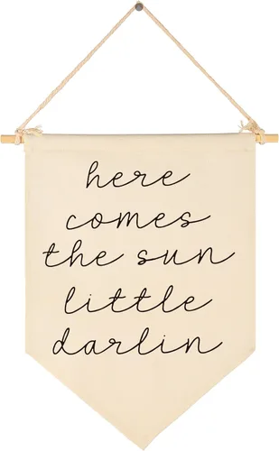 Miniatura 41 de Twinkle Twinkle Little Star - Bandera colgante de lona para pared, regalo para bebé, niños, guardería, habitación de niños, sala de juegos, pancarta