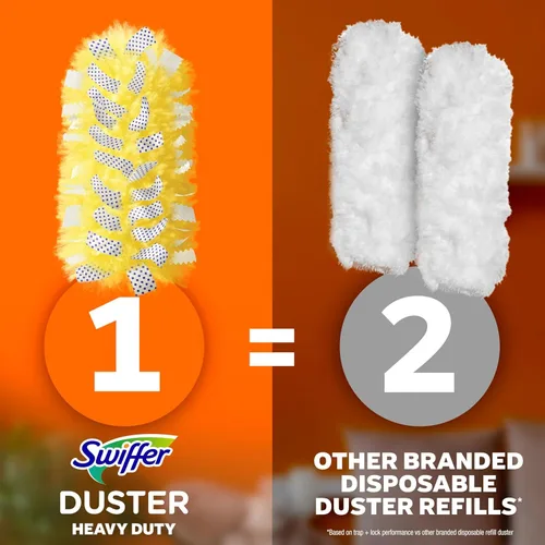Miniatura 11 de Swiffer Recambios para plumeros resistentes para mascotas, plumeros multisuperficie 360 con protección contra olores Febreze, 11