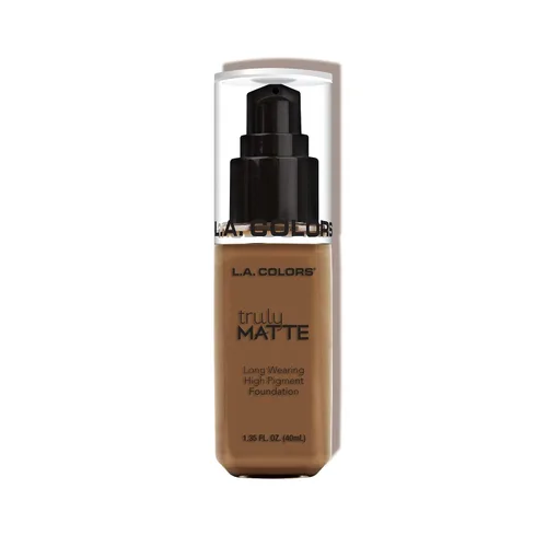 Miniatura 16 de L.A. Colors Base Mate Verdadera, Bronceado Profundo CLM361 (Paquete de 2)