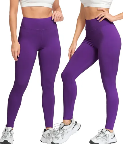 Miniatura 2 de Natural Feelings Leggings de talle alto para mujer ultra suaves elásticos opacos delgados para yoga talla única y más