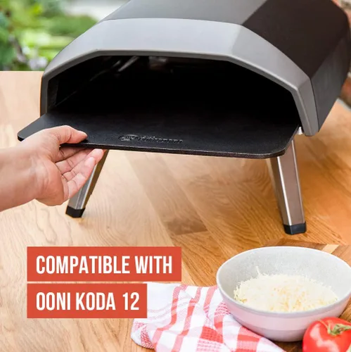 Miniatura 8 de Chef Pomodoro Pizza de acero para horno de 13 pulgadas 1/4 de pulgada de espesor, acero para hornear para horno, parrilla, pan de masa madre, piedra