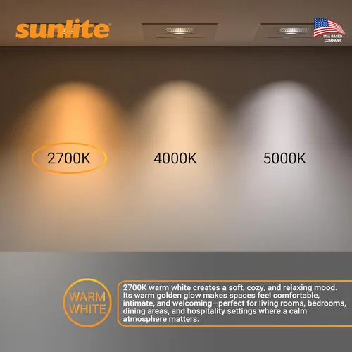 Miniatura 7 de Sunlite Foco reflector LED PAR30 41808, 9 vatios (75 W = ), 750 lúmenes, base E26 media, 90 CRI, regulable, reflector, Energy Star, cumple