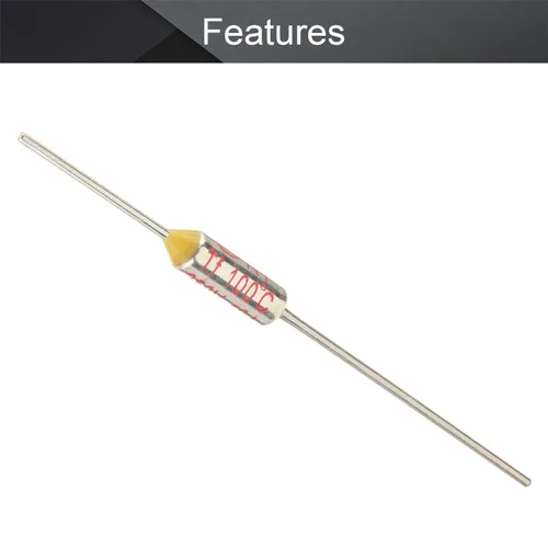 Miniatura 3 de Fielect Fusibles Térmicos 212.0 °F Corteos Térmicos Fusible Circuito de Corte Temperatura Fusible Térmico 250V 10A