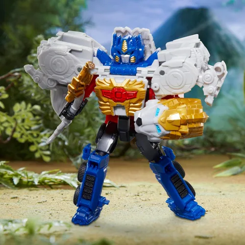 Miniatura 3 de Transformers: Rise of The Beasts Movie, Beast Alliance, Beast Combiners, paquete de 2 juguetes Optimus Prime y Lionblade Toys, a partir de 6 años, 5